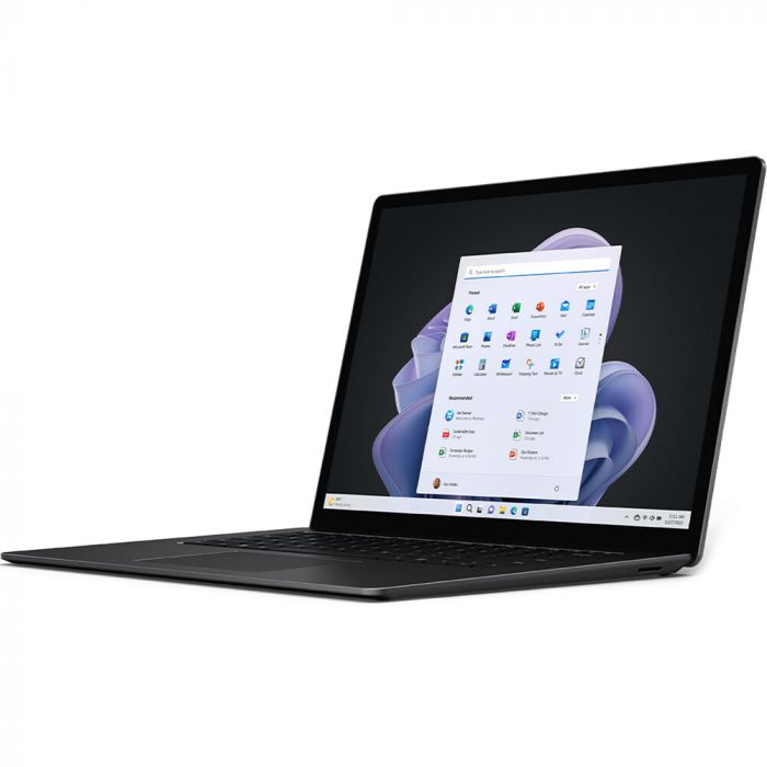 Microsoft Surface Laptop 5 - Notebook - 13" - Touchscreen - Intel Core i5 I5-1245U - 512 GB SSD - Windows 11 Pro - Black - 1-year warranty - MICROSOFT