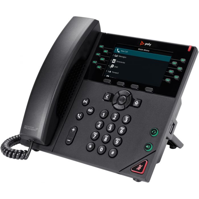 HP POLY VVX 450 12-LINE IP  PHONE AND POE - 8B1L7AAAC3