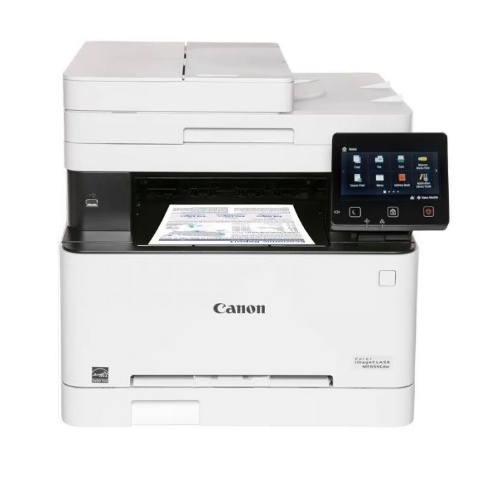 Multifuncional Canon ImageClass MF654Cdw Color Láser 22 PPM Resolución 1200x1200 Hasta 2500 Páginas USB/Ethernet/Wifi 5158C005AA - 5158C005AA