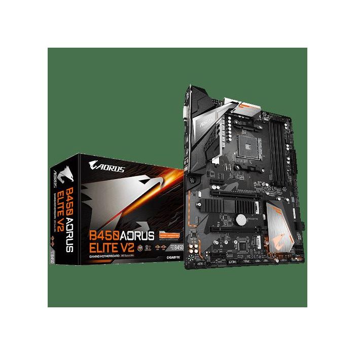 B450 Aorus Elite V2 Gigabyte Tarjeta Madre Atx Amd Am4 Aztecacompras