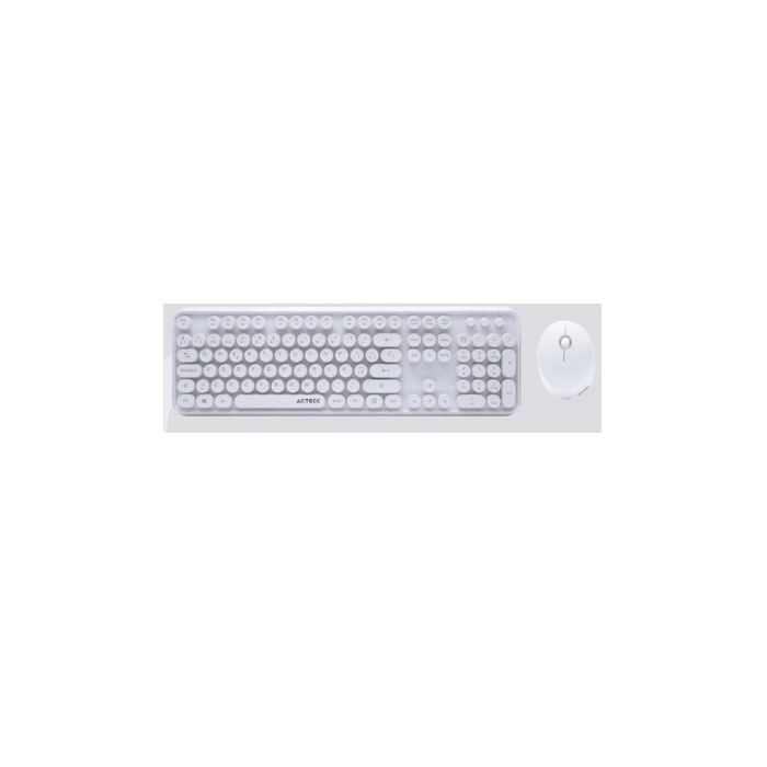 ac 923187 acteck kit teclado y mouse inal mbrico t520 aztecacompras