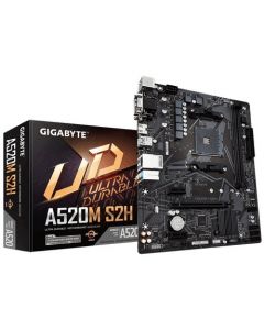 Gigabyte a520m s2h Tarjeta Madre Amd Am4 Matx Ddr4 Hdmi Vga Dvi